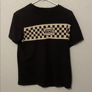 Black Vans “off the wall” T-shirt